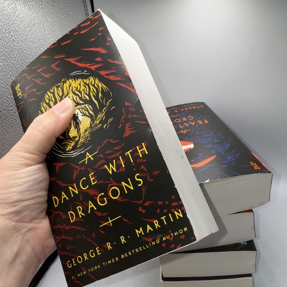 The Complete Game Of Thrones Book Series New- Been Stored Some Wear To Covers - Picture 6 of 11